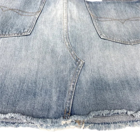 Polo Ralph Lauren Denim Belted Mini Skirt - Picture 11 of 11
